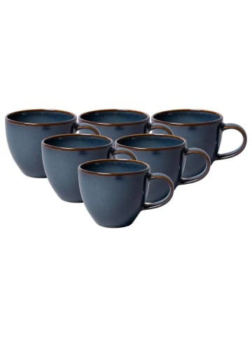 like. by Villeroy & Boch 6er Set Espressotassen Crafted Denim in 60 ml in dunkelblau