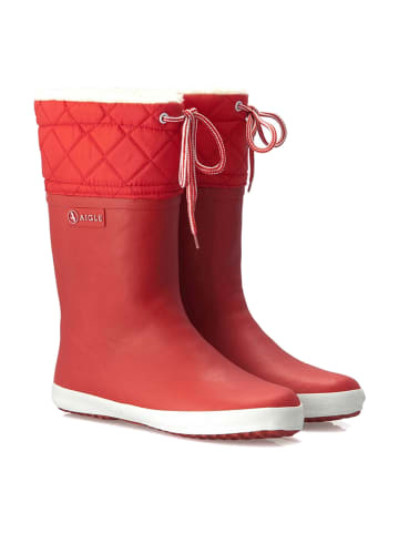 AIGLE Regenstiefel Giboulee in rot in rot