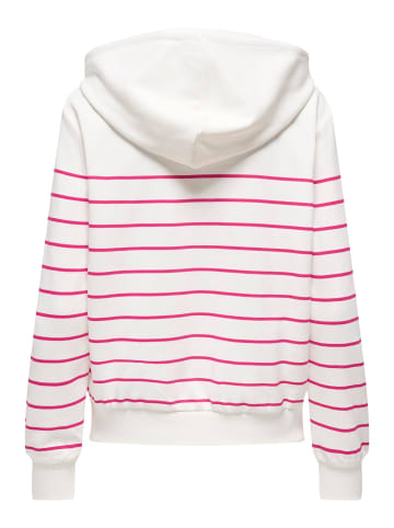 ONLY Kapuzenpullover in Cloud Dancer