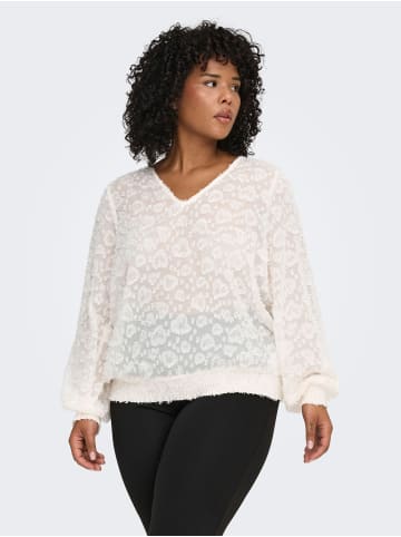 ONLY Carmakoma Bluse in Pumice Stone