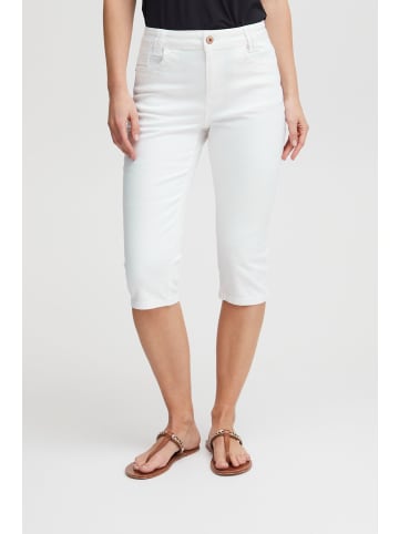 PULZ Jeans Caprihose PZTENNA HW Capri - 50207524 in weiß