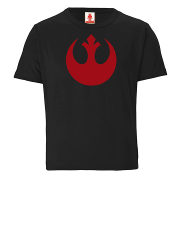 Logoshirt T-Shirt Star Wars Rebel Alliance in schwarz