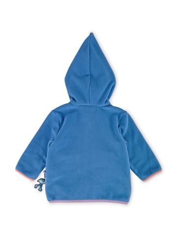 Sigikid Fleecejacke Wild Flamingo in blau