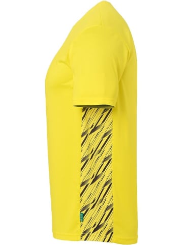 uhlsport  Sportshirt "Progressive 28 Poly Shirt Kurzarm" in Gelb