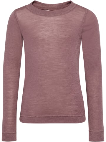 Hummel Hummel T-Shirt Hmljr Wool Lebensstil Kinder in TWILIGHT MAUVE