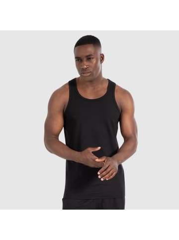 SMILODOX Unterhemd Kai Modal in Schwarz