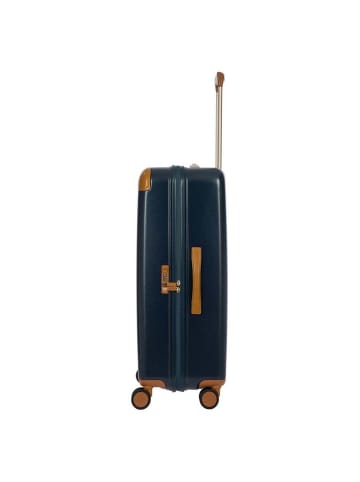 BRIC`s Amalfi - 4-Rollen-Trolley L 76 cm (cream) in blau