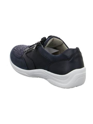 WALDLÄUFER Komfort Schnürschuhe in Blau