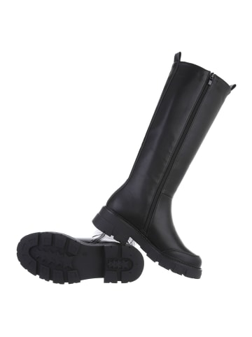 Ital-Design Stiefel in Schwarz