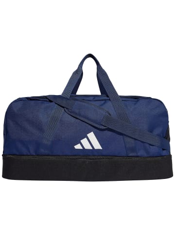 adidas Performance Sporttasche Tiro Duffel Large in dunkelblau / weiß