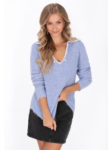 IZIA Women Sweater in light blue