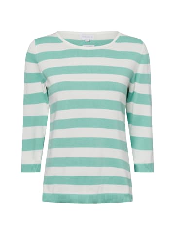 brookshire Strickpullover in mint weiß - 0002