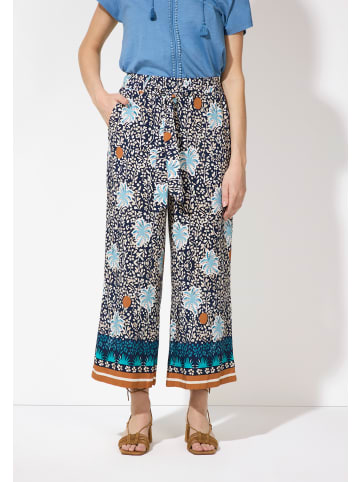 More & More Printhose in ornamental palmtree print with bordure