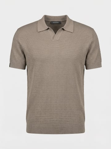 KOROSHI Poloshirt mit kurzen Ã¤rmeln fÃ¼r herren in khaki