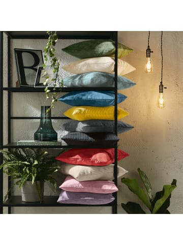 Erwin Müller Cord Kissenhülle 2er-Pack Glasgow in altrosé