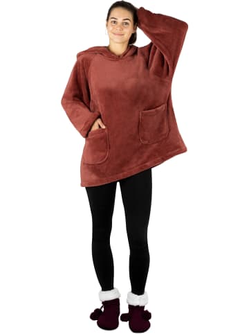 normani Oversize Pullover Molina in Rot