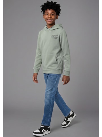 Kidsworld Kapuzensweatshirt in mint grün