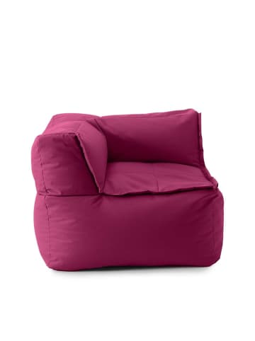 Lumaland LUMALAND Sitzsack-Sofa Ecke - Kombinierbar mit Modularem System - 340 L - Rotwei