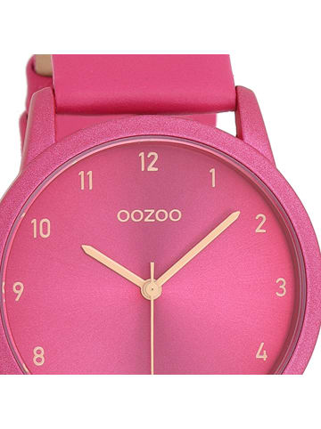 Oozoo Analog-Armbanduhr Oozoo Timepieces pink mittel (ca. 38mm)