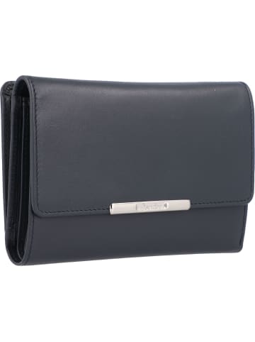 Esquire Helena Geldbörse I Leder 14 cm blau