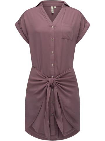 ragwear Blusenkleid Bahaya in Mauve