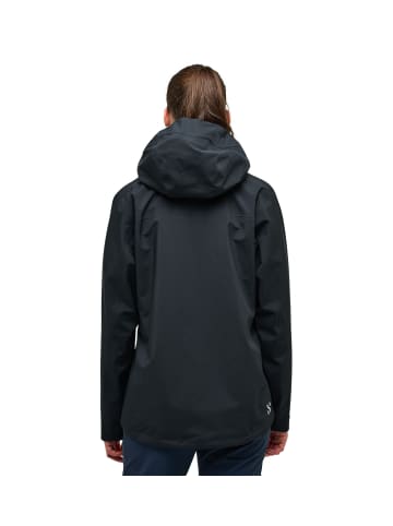Haglöfs Regenjacke in schwarz