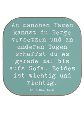 Mr. & Mrs. Panda gläseruntersetzer Spruch Hoffnung und Ruhe mit ... in Meeresbrise