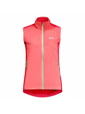 Jack Wolfskin W TOURER SOFTSHELL VEST in Rot