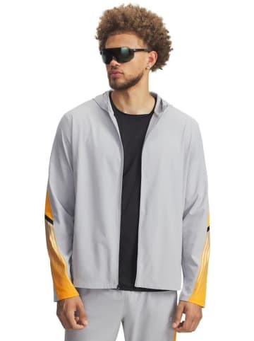 Under Armour Softshelljacke "Velociti Storm Hooded Jacket" in Grau