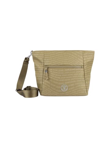 Joop Jeans Schultertasche 'Lietissimo Edition Kaja in Khaki 28,00 x 28,00 x 15,00 cm'