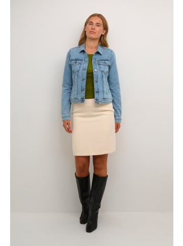 Kaffe Jacke KAvicky Regular fit in Light Blue Washed Denim