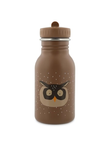 TRIXIE Kids Edelstahl 350 ml -Trinkflasche in Mr. Owl