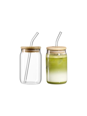 Ritzenhoff & Breker 2er Set Trinkgläser-Set Zen 400 ml in transparent