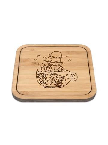 Mr. & Mrs. Panda Tischuntersetzer Nachtfalter Schaumbad ohne Spruch in Transparent