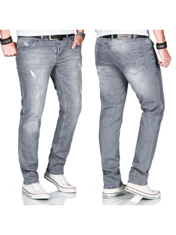 Alessandro Salvarini Jeans Salvarini-Basic-Multi8 in Grau