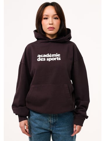 DAILY COTTON Kapuzenpullover - DCPERL Heavy Oversize Blanc Hoodie in Chocolate Brown Washed
