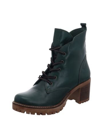 Esgano Damenschnürrstiefel warm Absatz  in  Grün