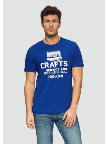 s.Oliver T-Shirt in 56D1_ozeanblau