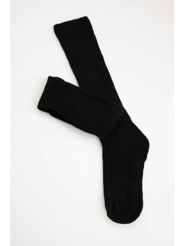 Coccodrillo Kniestrümpfe in schwarz