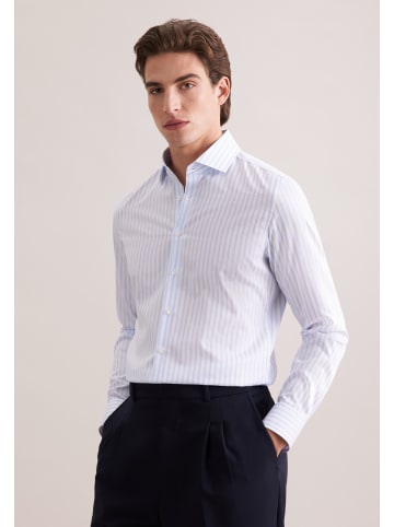 Seidensticker Business Hemd Shaped in Hellblau