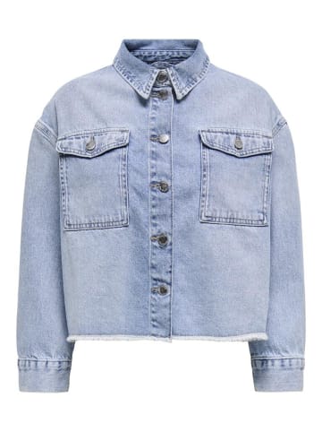 ONLY Jeansjacke in Light Blue Denim