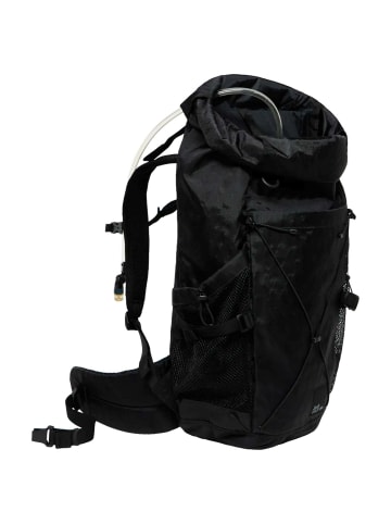 Jack Wolfskin Wandermood 30 - Rolltop Wanderrucksack 53 cm (slate green) in granite black