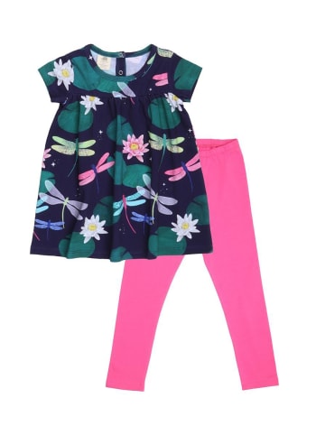 Walkiddy Kleid Kurzarm Kleid aus Baumwolle (Bio)