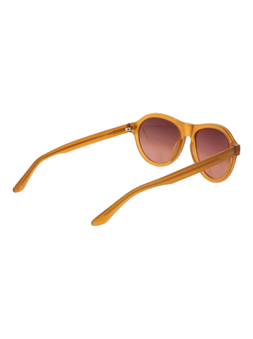 Serengeti Männer Sonnenbrille Rund Braun