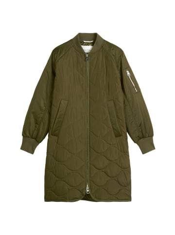 Marc O'Polo Long-Blouson regular in Mossy Olive