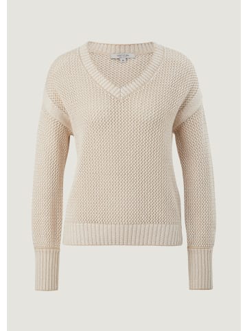 comma Strickpullover in 82G8_sandfarben