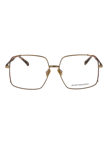 Scotch & Soda Damen Optische Fassungen Quadrat Gold