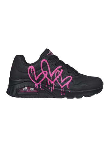 Skechers Sneakers Low UNO DRIPPING IN LOVE in schwarz