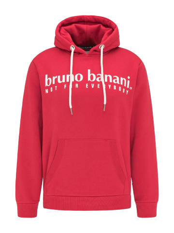 Bruno Banani Hoodie ohne Reißverschluss YOUNG in Rot