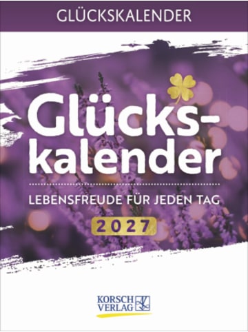 Korsch Kalender - Glückskalender 2027